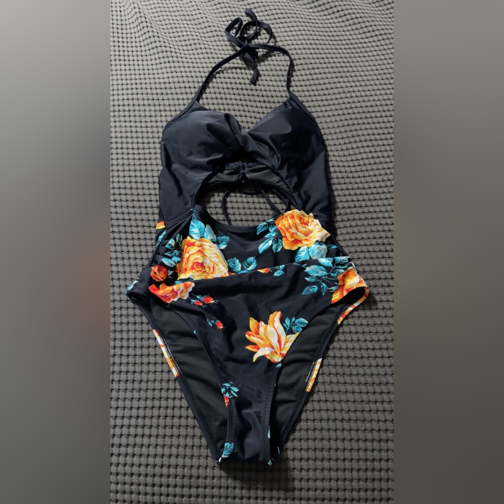 Women’s Floral One Piece Swimsuit